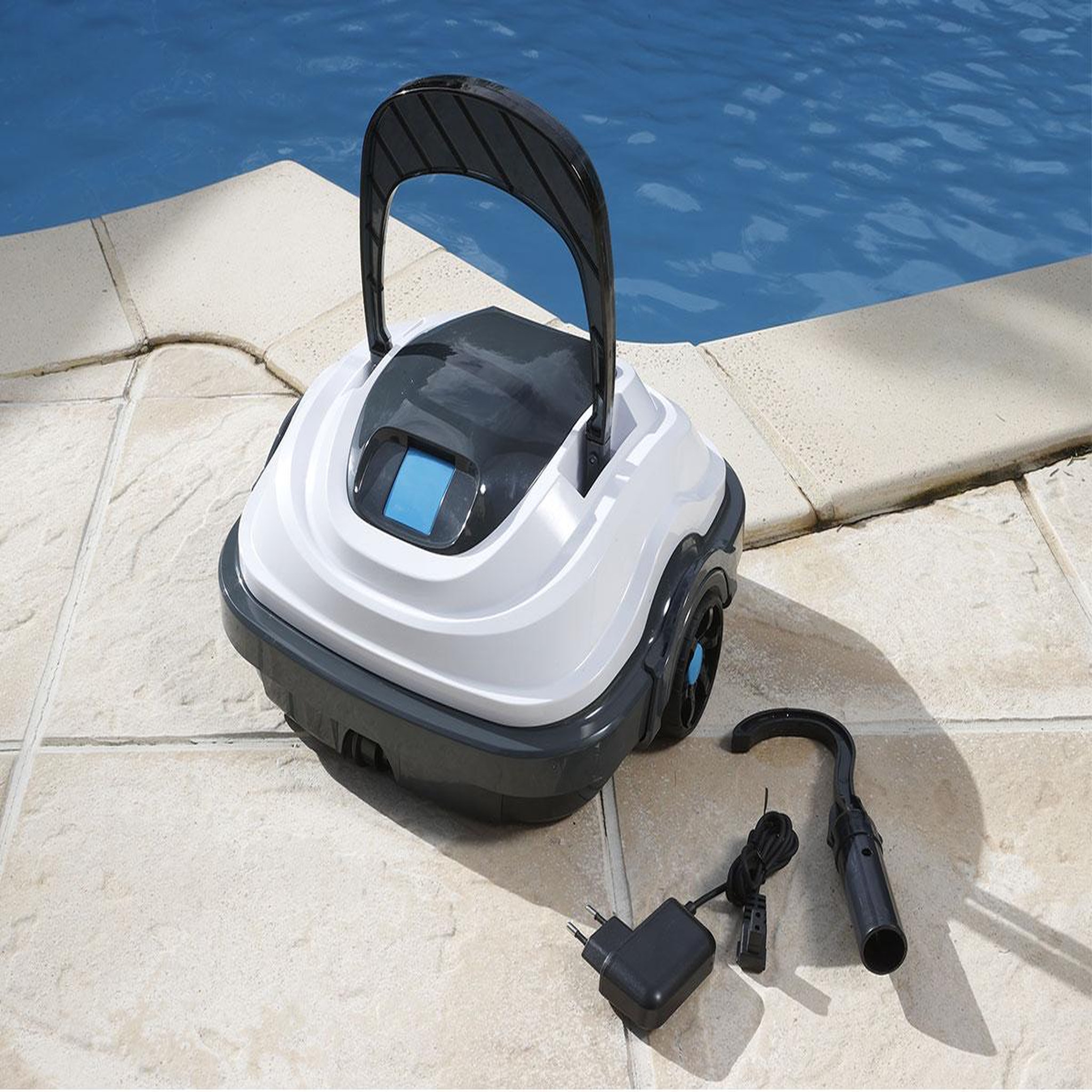 Voir la diapositive 4 : Ubbink Robot de piscine sur batterie RobotClean Accu XS - Ubbink