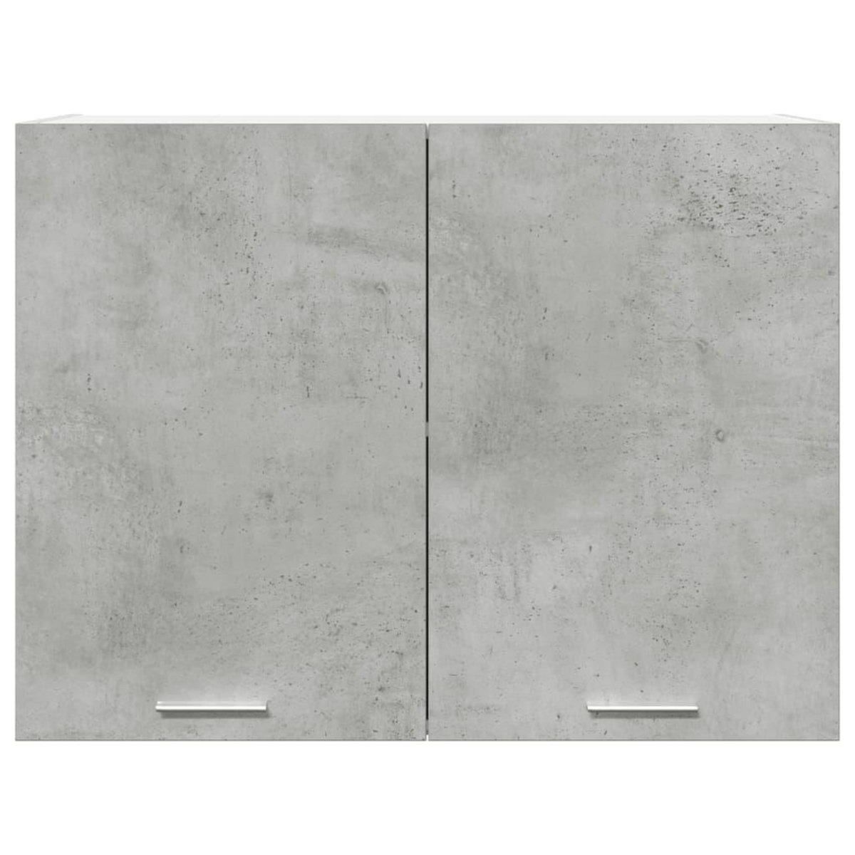 VIDAXL Armoire suspendue Gris beton 80x31x60 cm Agglomere