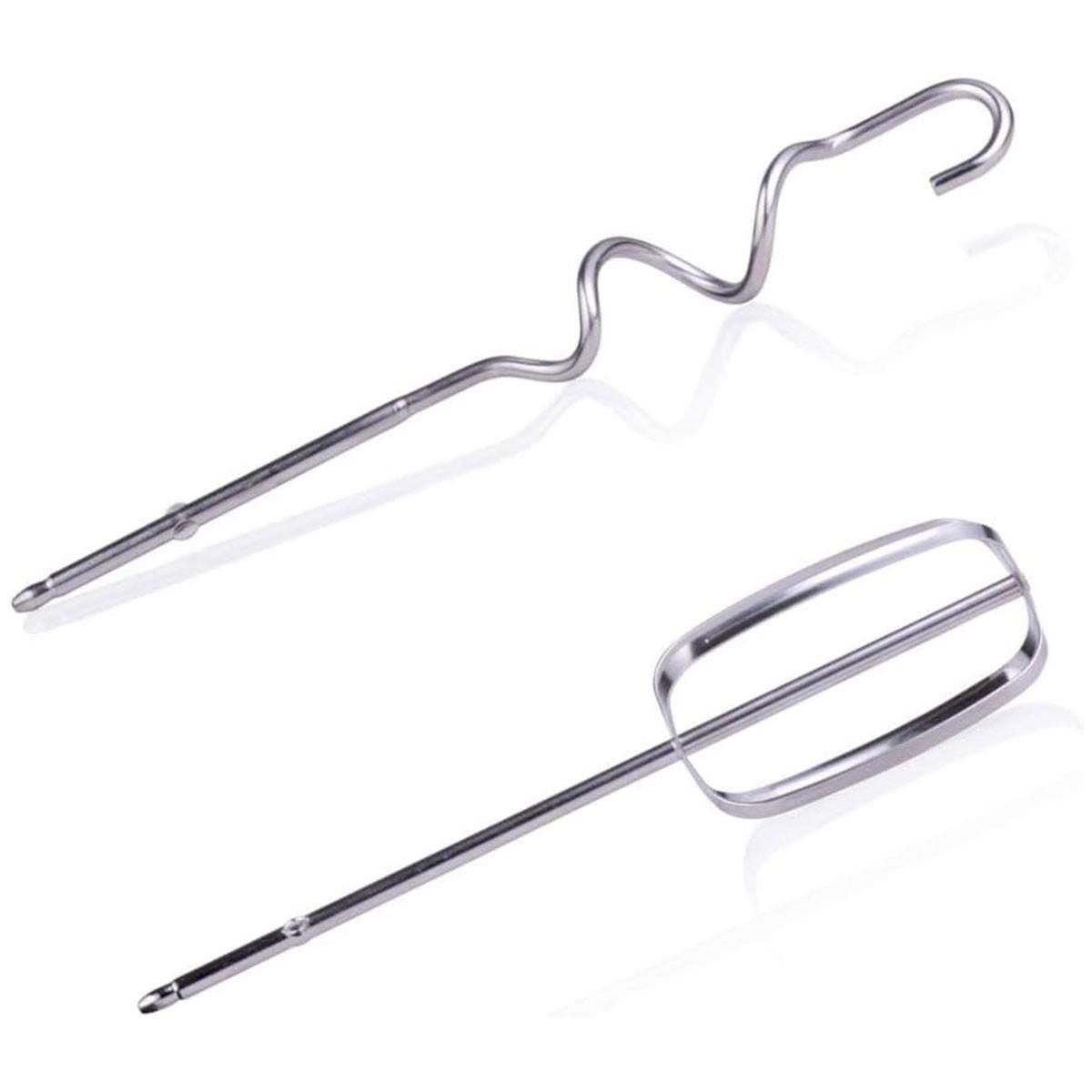 Alpina Batteur électrique à main 400W 6 Vitesses + 2 Fouets et 2 Crochets à pate ALPINA