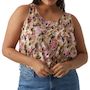 Voir la diapositive 1 : Vero Moda Débardeur Imprimé /Rose Femme Vero Moda CURVE Tigers Eye