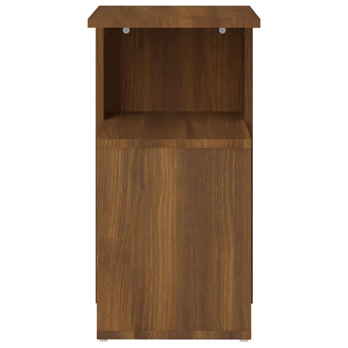 VIDAXL Table d'appoint Chene marron 36x30x56 cm Bois d'ingenierie