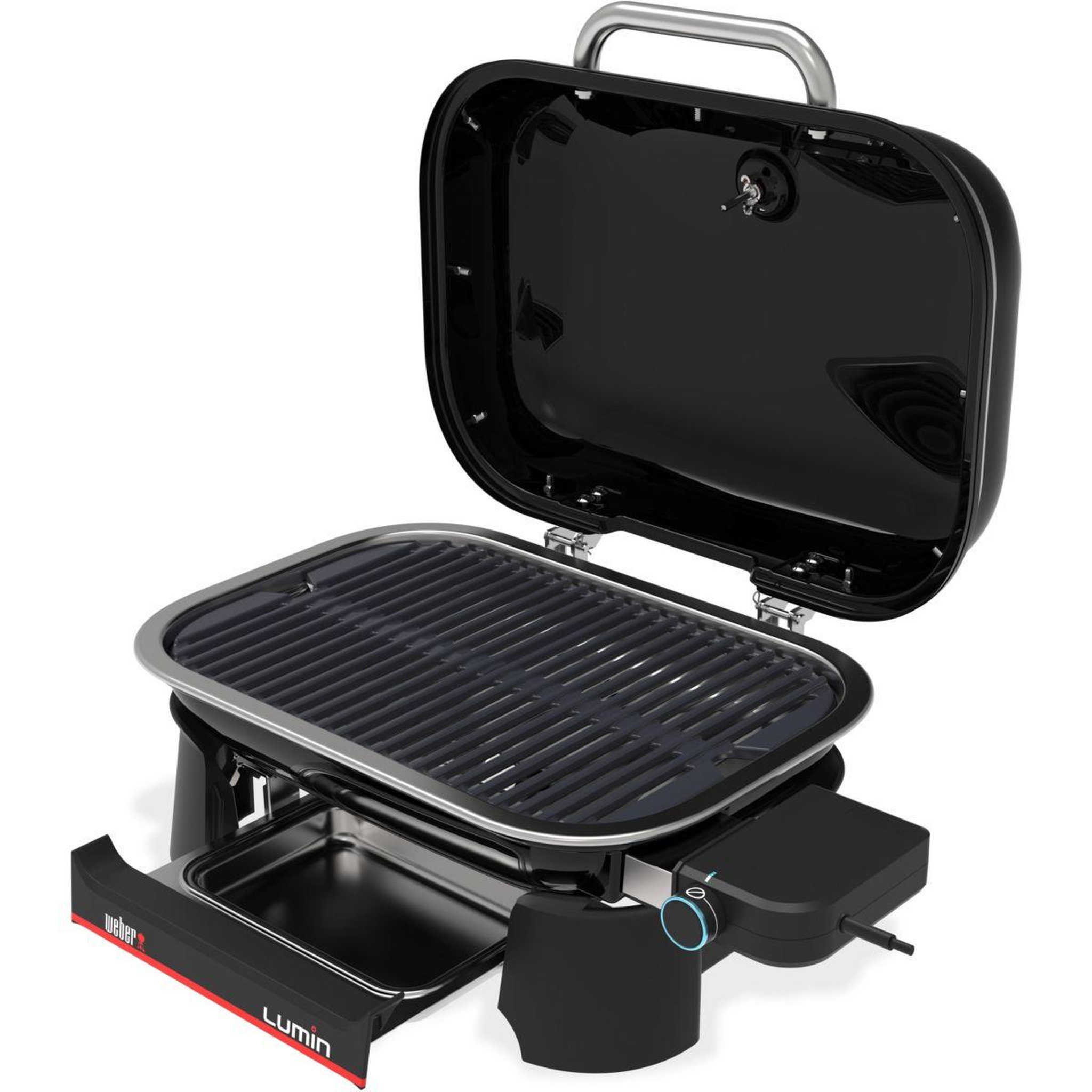 Voir la diapositive 4 : Weber Barbecue électrique electrique lumin compact