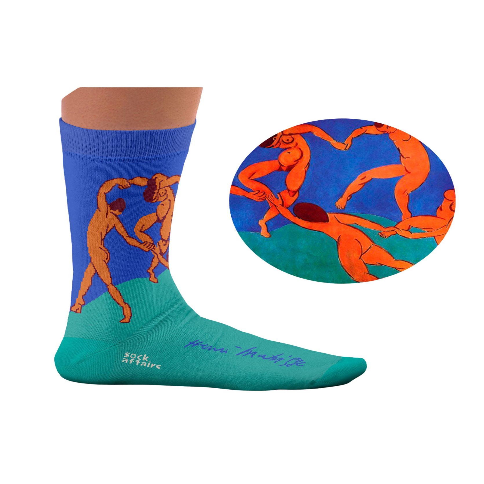 Voir la diapositive 2 : SOCK AFFAIRS Chaussettes la danse, henri matisse