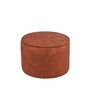 Voir la diapositive 1 : LABEL51 LABEL51 Pouf Tibo 55x55x40 cm Rouille Velours