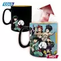 Abysse corp Mug Thermo-réactif Groupe My Hero Academia