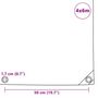 Voir la diapositive 6 : VIDAXL Bache 650 g / m^2 4 x 6 m Bleu