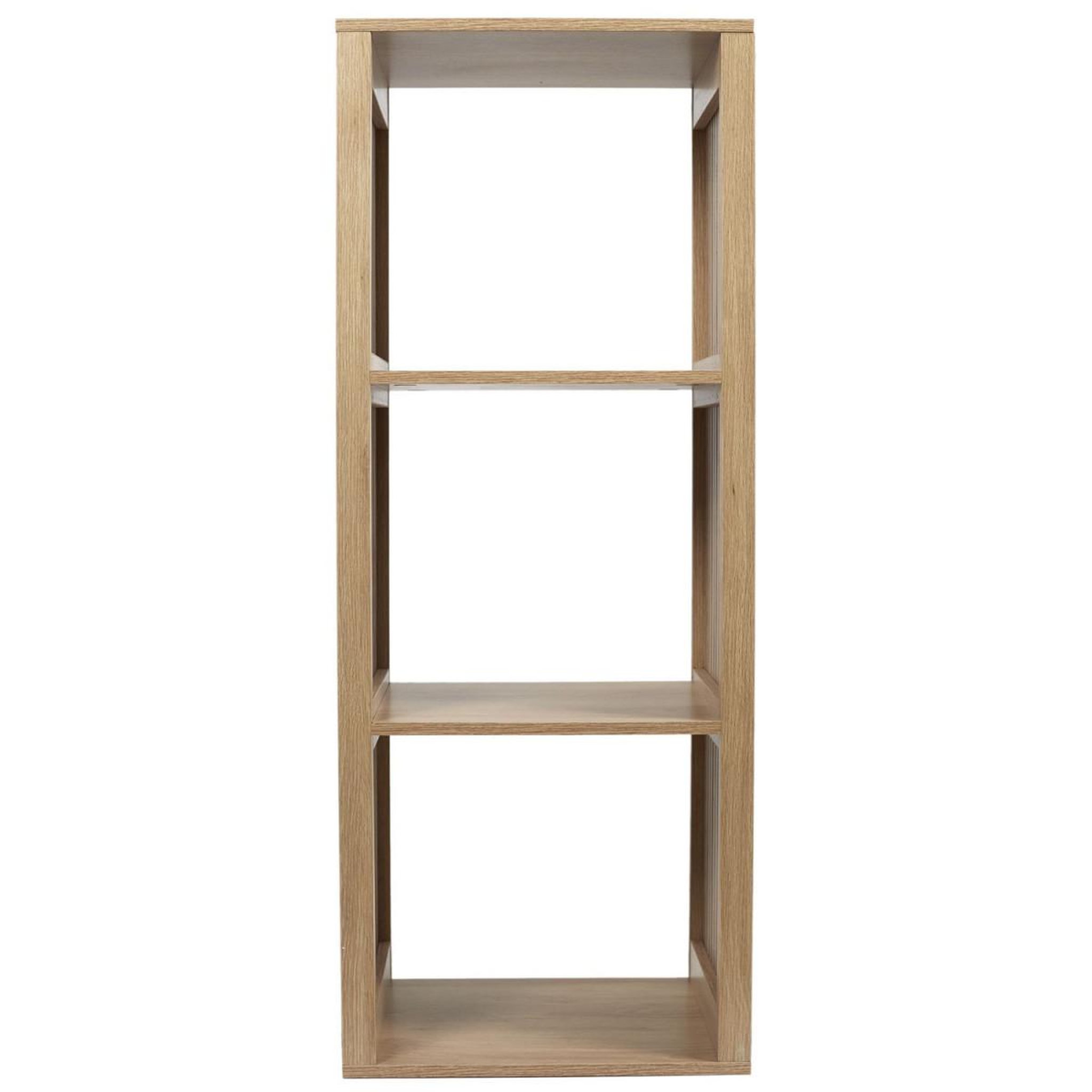 Voir la diapositive 2 : The Home Deco Factory Étagère modulable 3 cases  klaus  99cm marron