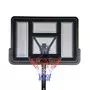 BUMBER Panier de Basket sur Pied Mobile   Chicago  Hauteur Réglable de 2,30m à 3,05m (7,5' a 10')
