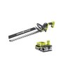 Ryobi Pack RYOBI Taille-haies 18V One+ LINEA 50 cm RY18HT50A-0 - 1 Batterie 4.0Ah - 1 Chargeur rapide RC1