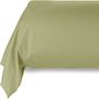 Voir la diapositive 2 : Home collection Taie de traversin 100% coton 57fils