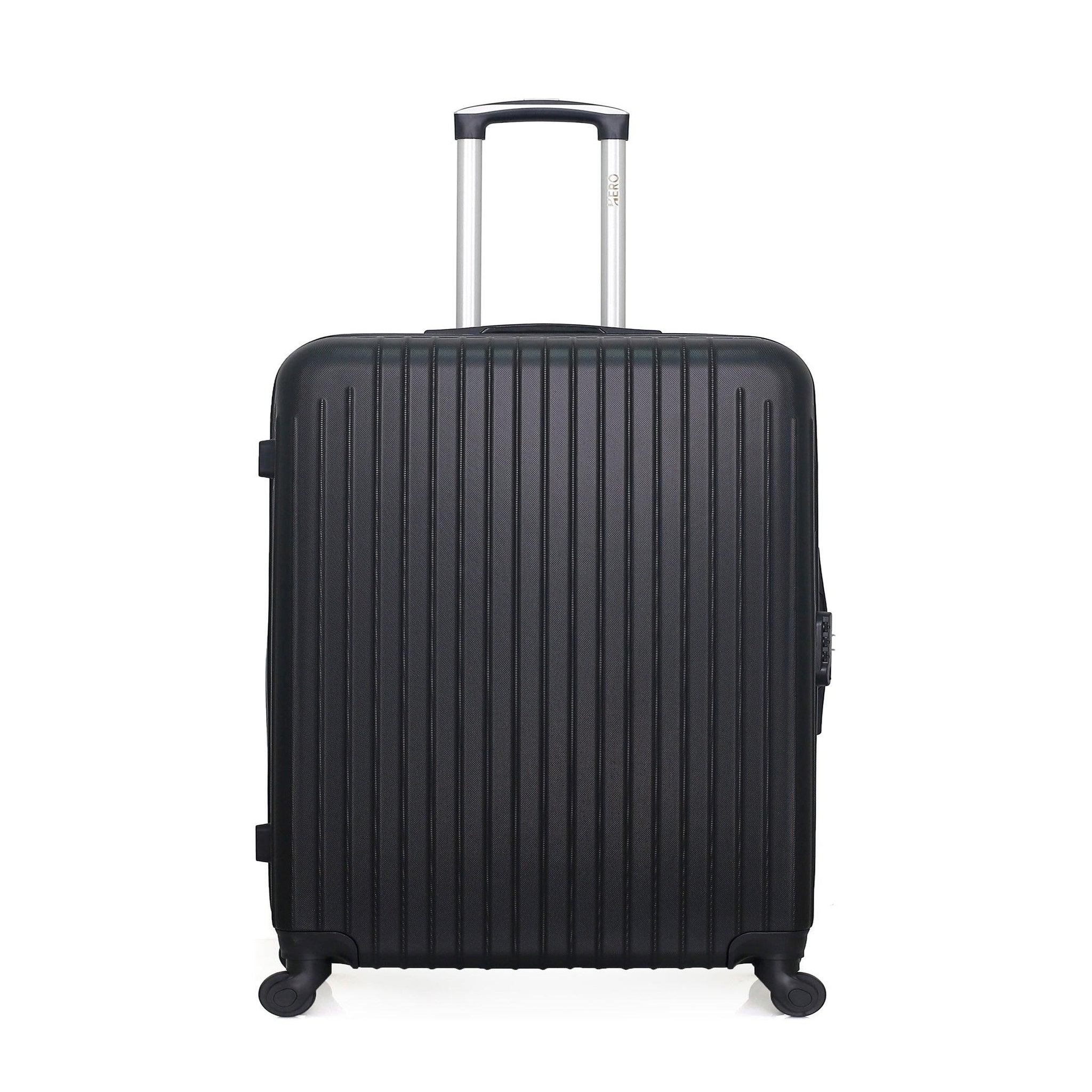 HERO Hero - valise grand format carpates 75 cm 4 roues. Coloris disponibles : Bleu, Rouge, Gris, Noir, Beige, Rose