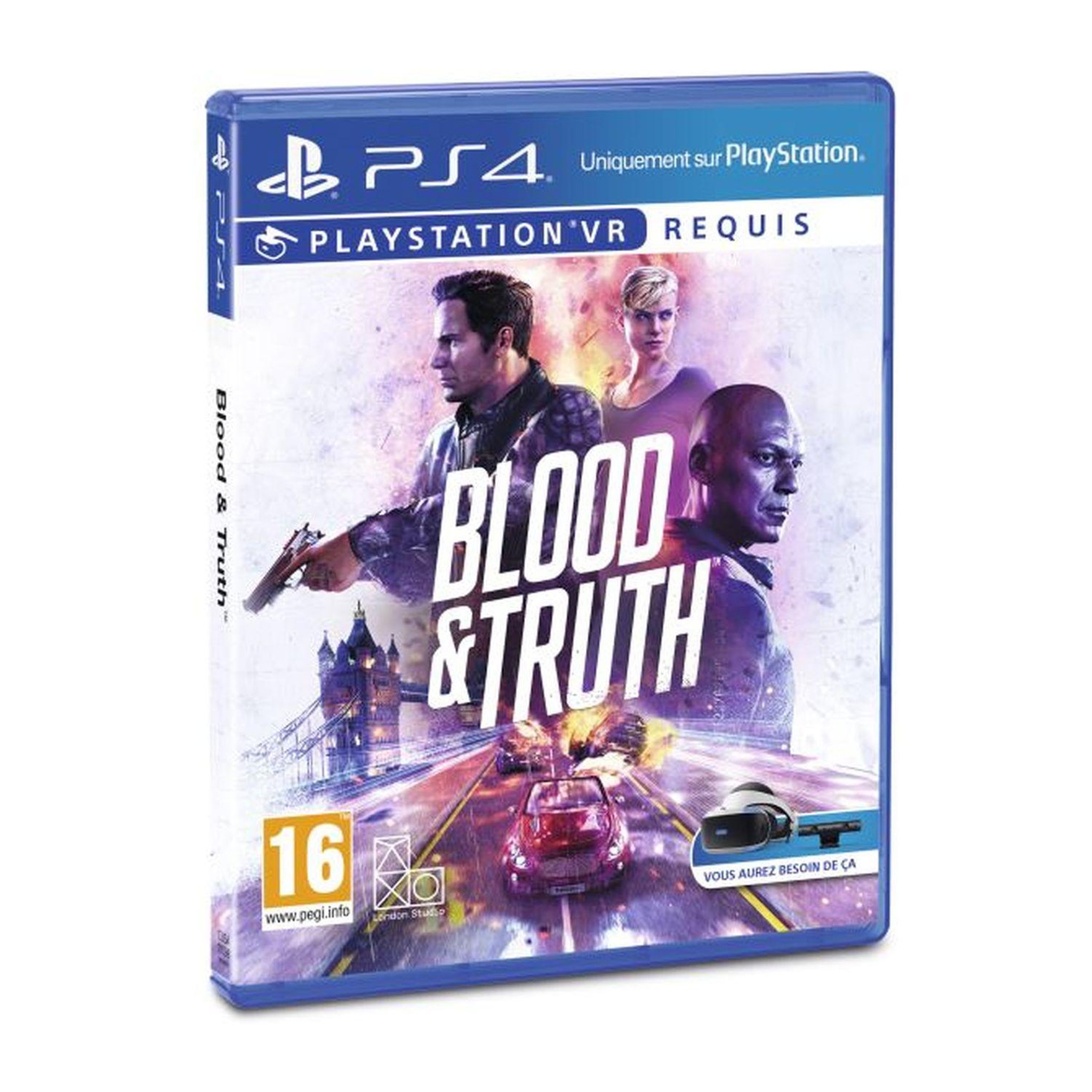 Voir la diapositive 1 : SONY Blood and Truth VR PS4