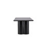 Voir la diapositive 2 : Paris Prix Table à Manger Design  Olivia  210cm Noir