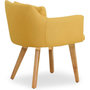 Voir la diapositive 4 : Paris Prix Fauteuil Scandinave  Alan  70cm Jaune