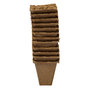 Voir la diapositive 3 :  Godet de cultures carré 6 x 12 x 6 cm  24 pcs