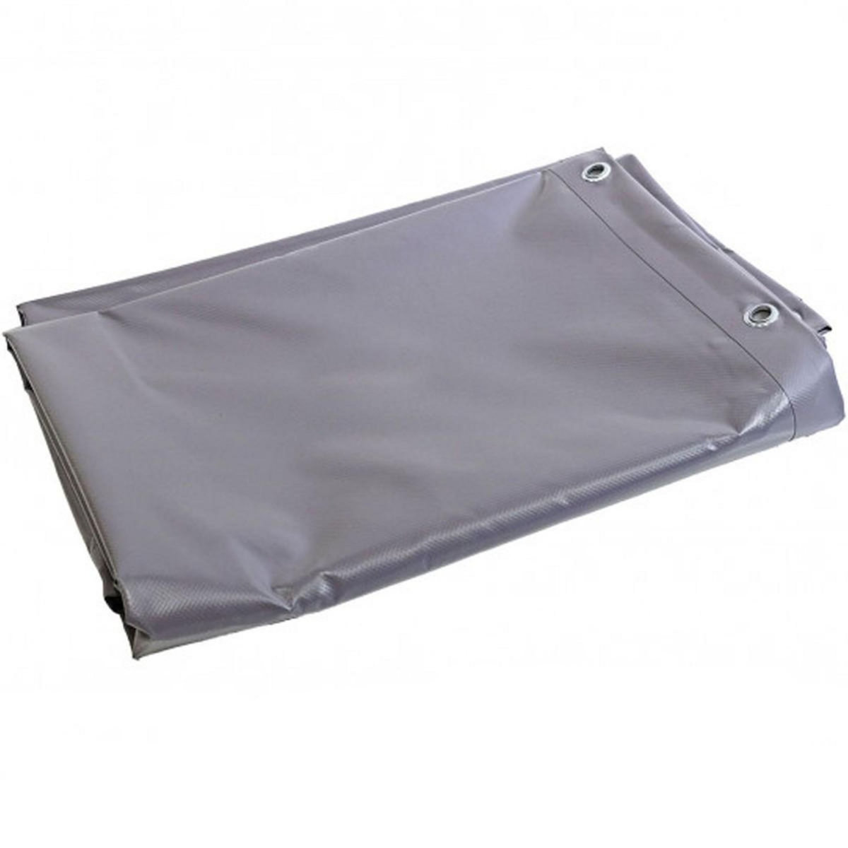 Univers du Pro Bâche Pergola 6 x 4 m Grise PVC Grammage  640 g/m2 Haute Protection UV