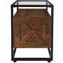 Voir la diapositive 2 : tectake Table de chevet Style industriel 40 x 43 605 cm