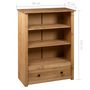 Voir la diapositive 6 : VIDAXL Bibliotheque 80x35x110 cm Bois de pin massif Assortiment Panama