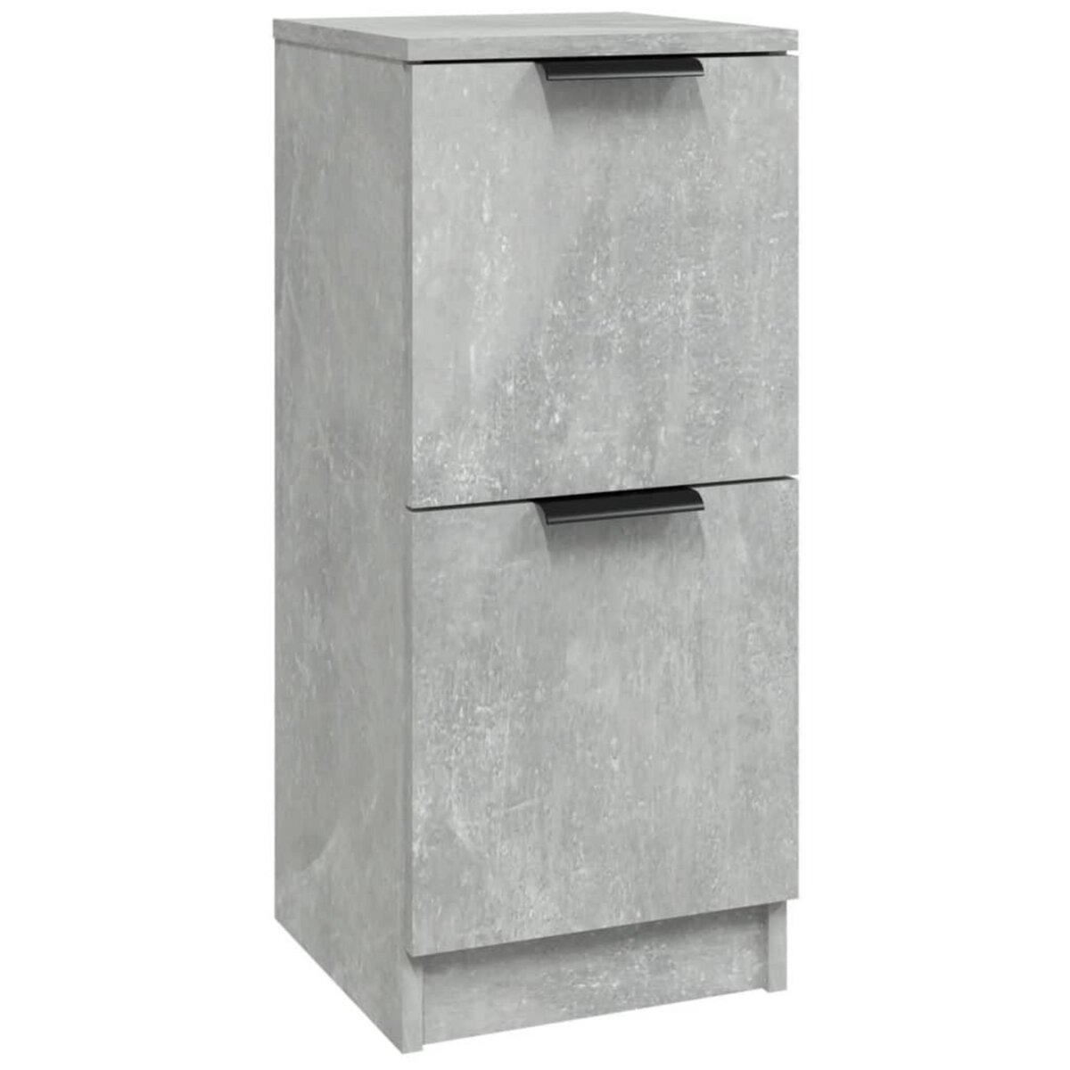 VIDAXL Buffet Gris beton 30x30x70 cm Bois d'ingenierie