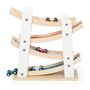 Voir la diapositive 3 : SMALL FOOT Small Foot - Wooden Car Track with 4 Cars 11873