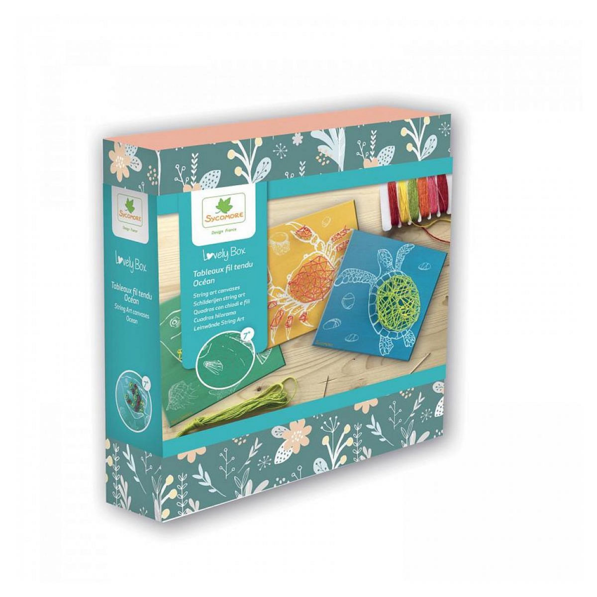 Au Sycomore Tableaux en fil tendu Océan - Lovely Box