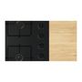 Voir la diapositive 4 : BOSCH Table de cuisson gaz 60cm 4 feux - POP6B6K30