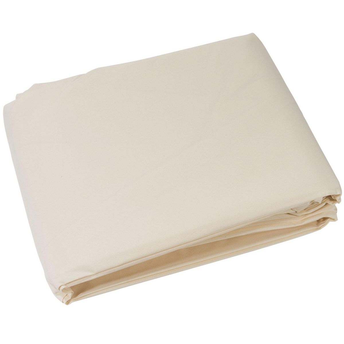 WERKAPRO Voile d'ombrage crème triangulaire en polyester 5m