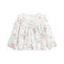 Voir la diapositive 1 : Petit Béguin Blouse enfant en gaze de coton Arya