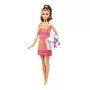 BARBIE Coffret salle de bain baignoire avec poupée, meubles et accessoires - Barbie