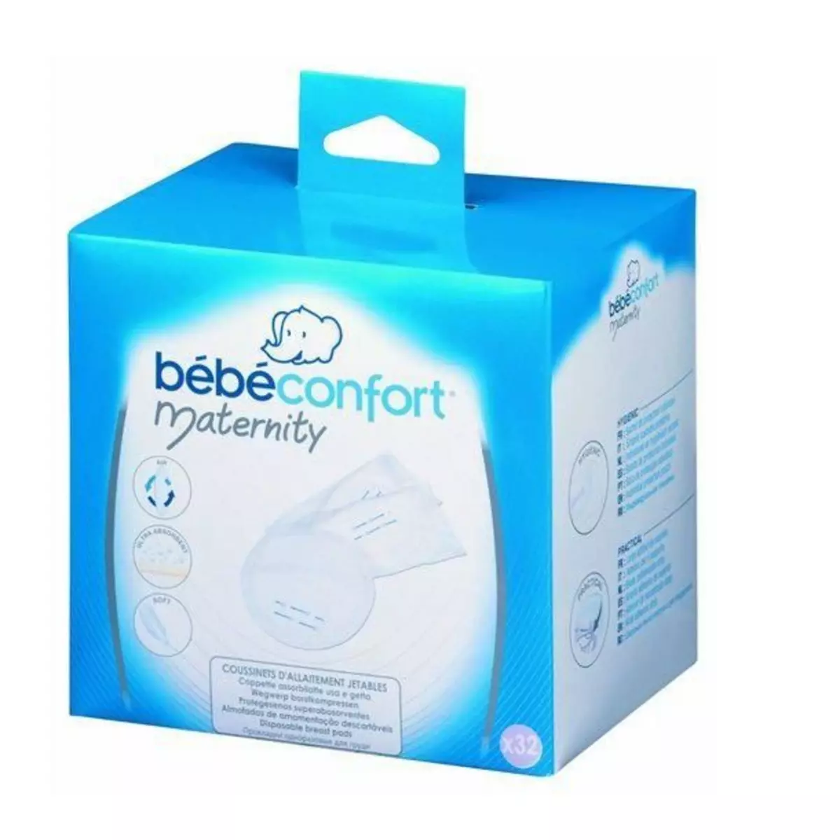 Bebe Confort Coussinets d'allaitement jetables air system maternity x32