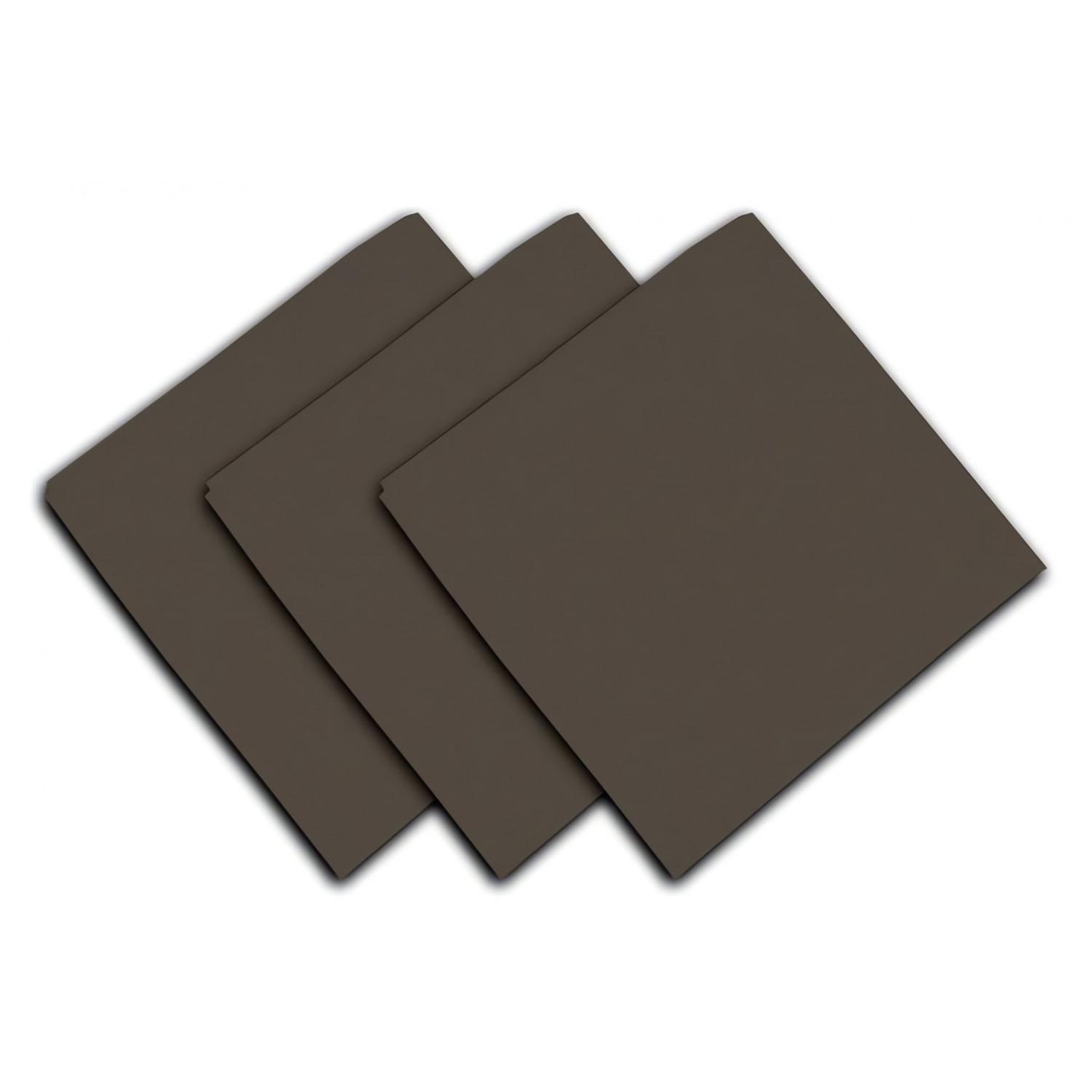 Voir la diapositive 1 : SOLEIL D'OCRE Lot de 3 serviettes de table en coton 45x45 cm PANAMA, par Soleil d'Ocre