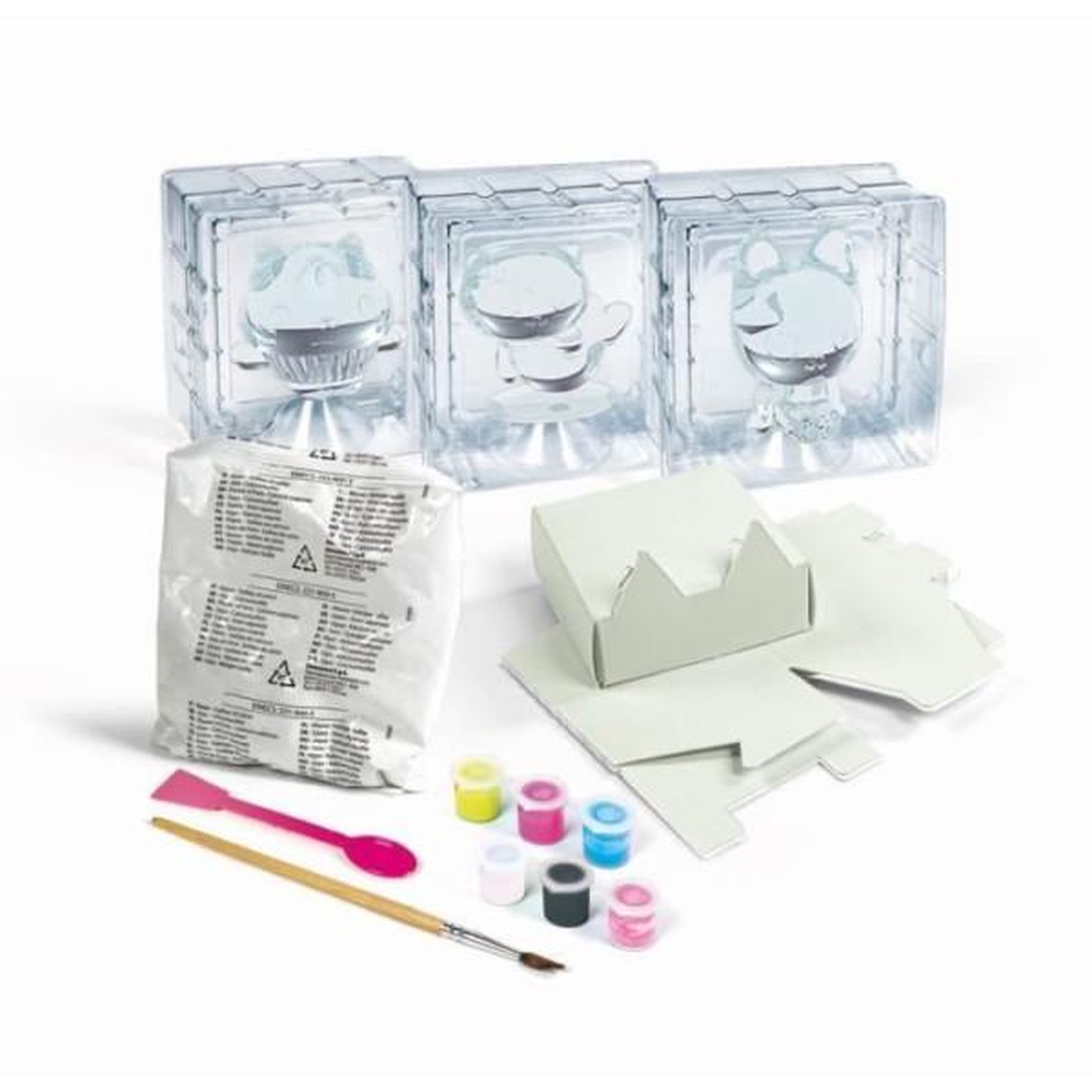 Voir la diapositive 3 : CLEMENTONI Clementoni - créations en plâtre gabby et la maison magique - coffret multi-activités (sculpture, peintures...) - des 7 ans