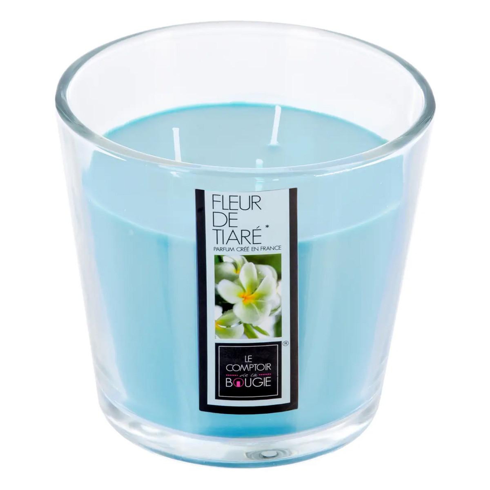 COMPTOIR DE LA BOUGIE Bougie parfumée  nina  500g fleur tiaré