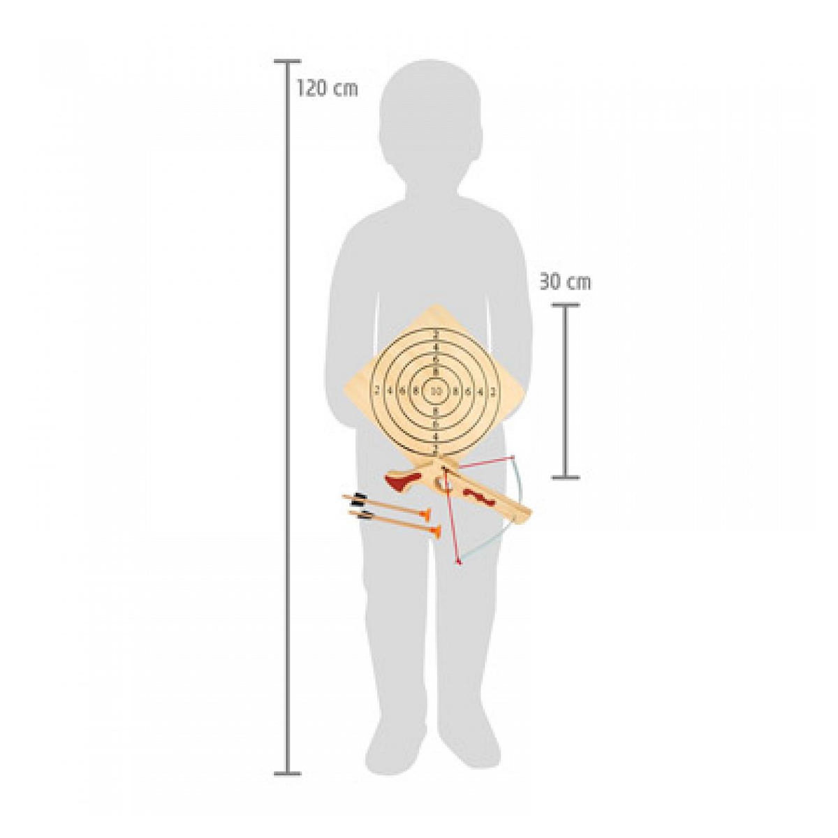 SMALLFOOT Tir à l'arbalète petit modèle