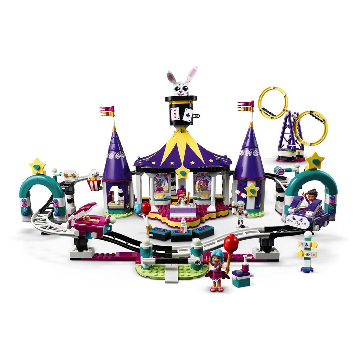 LEGO Friends 41685 Les montagnes russes de la fête foraine magique dès 8 ans