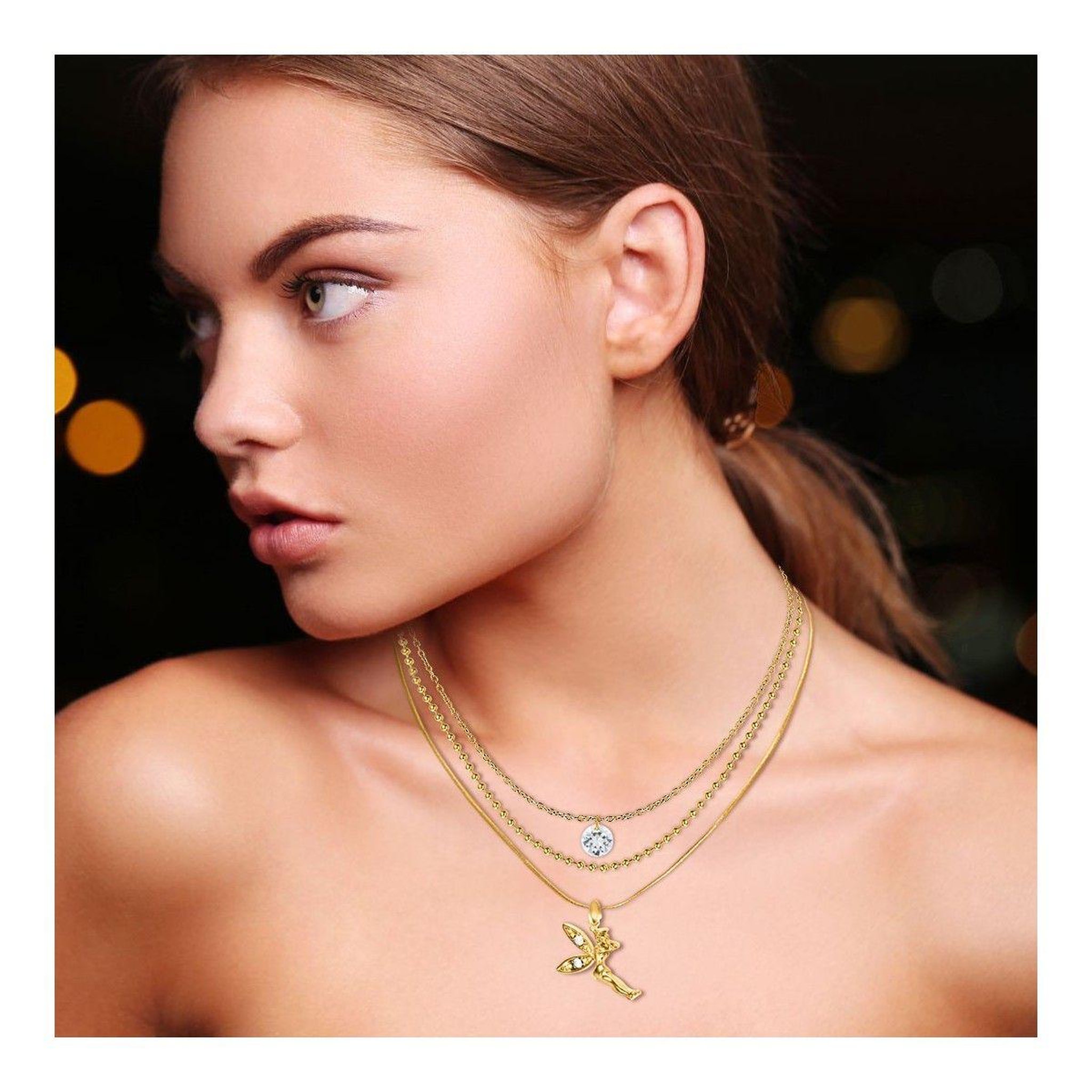 Voir la diapositive 2 : SC BOHEME Set de 3 colliers par SC Bohème®