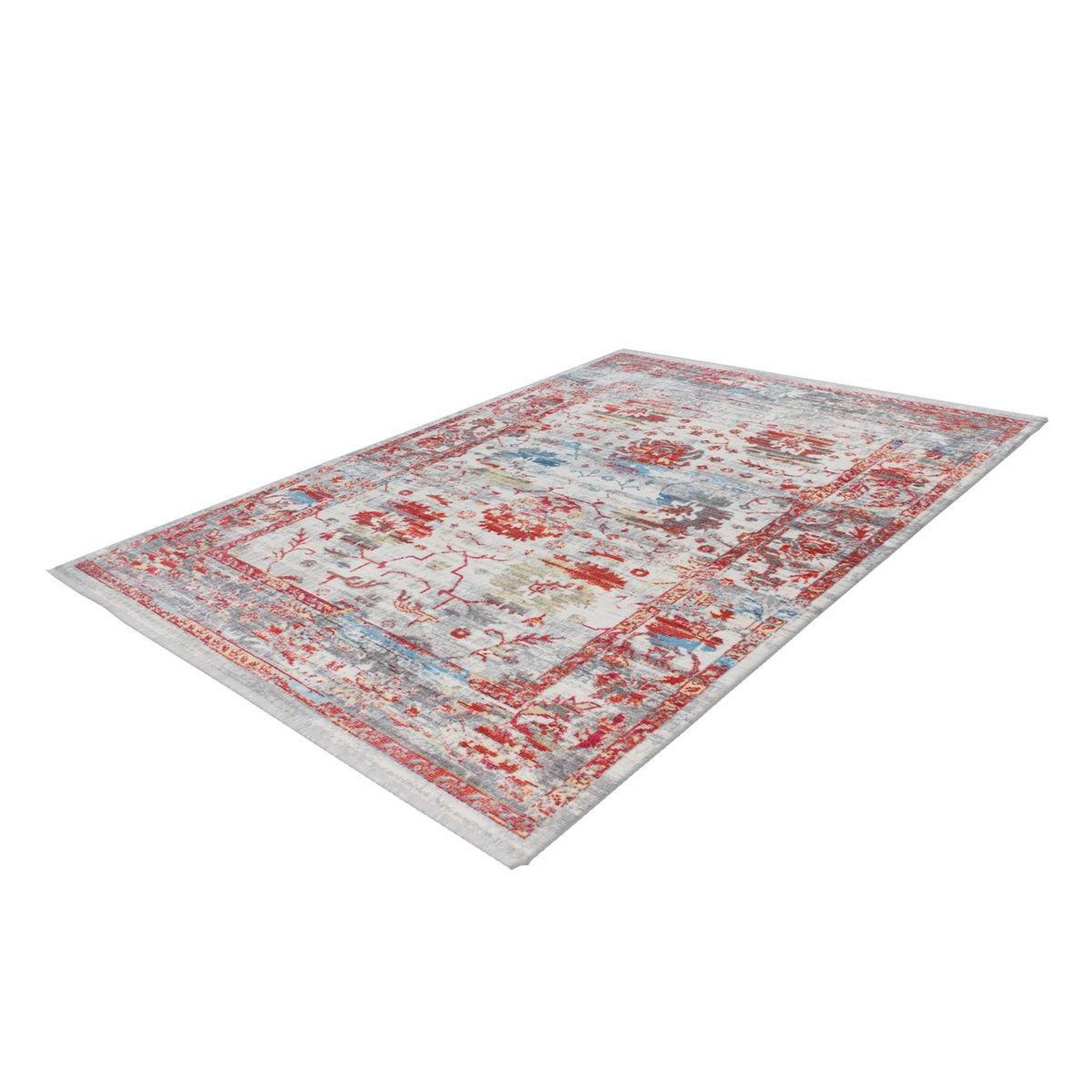 Voir la diapositive 4 : Paris Prix Tapis Imprimé Tufté à la Main  Antigua  Multicolore