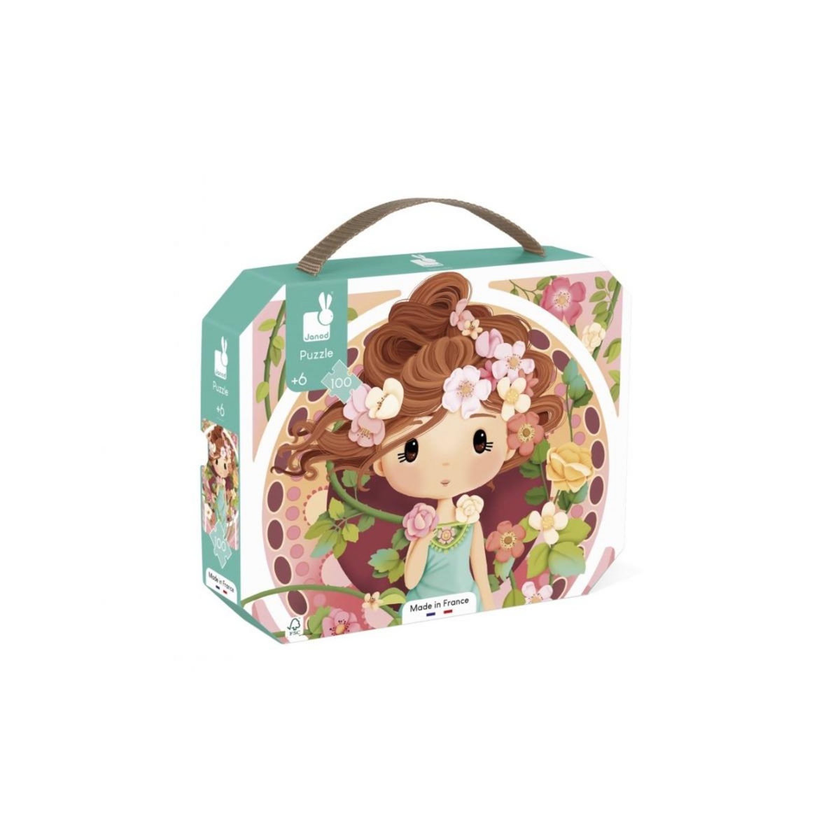 Juratoys-Janod Puzzle Inspired by Mucha - 100 pcs