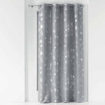 Paris Prix Rideau Déco à Œillets  Bloomy  140x260cm Gris