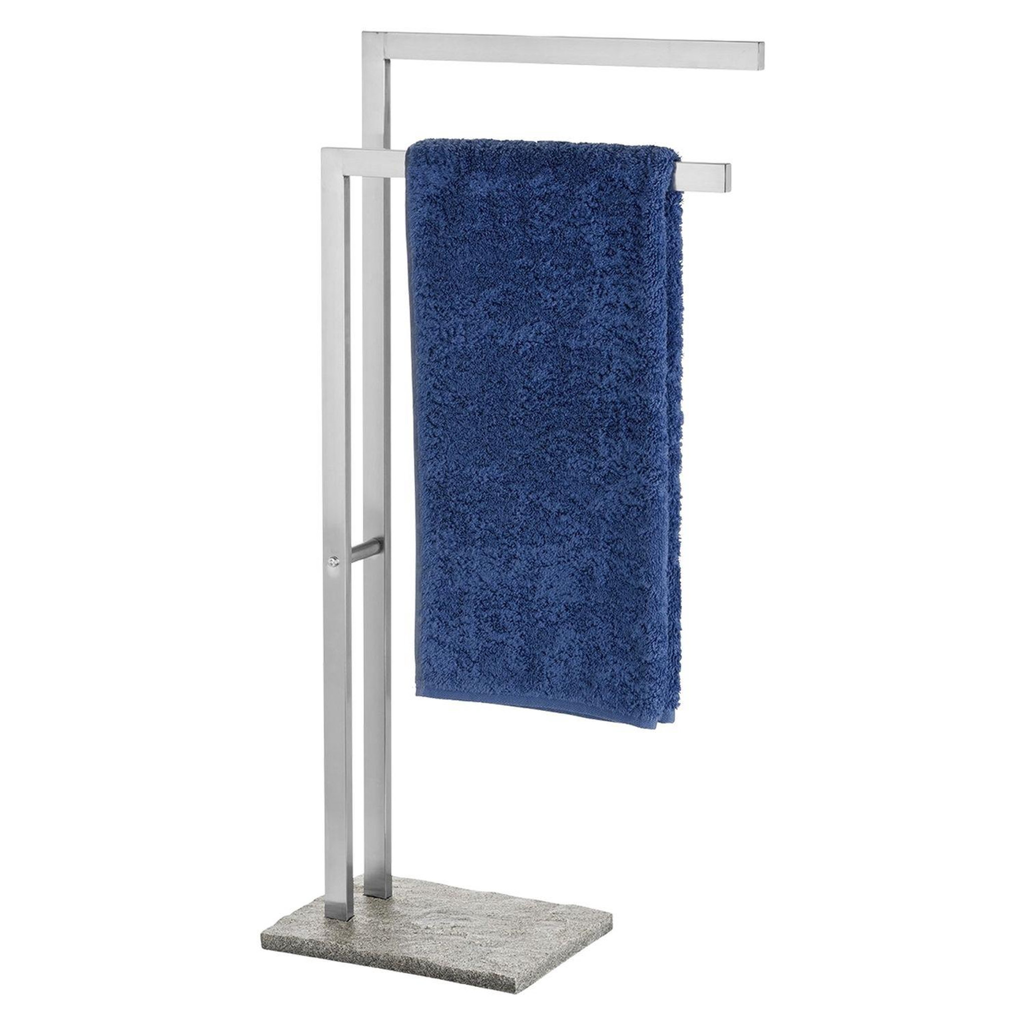 Voir la diapositive 2 : Wenko Porte-serviettes design granit - gris