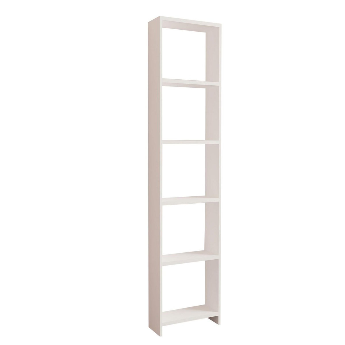 Habitat et Jardin Bibliothèque en bois  New  - 50 x 19 x 160 cm - Blanc