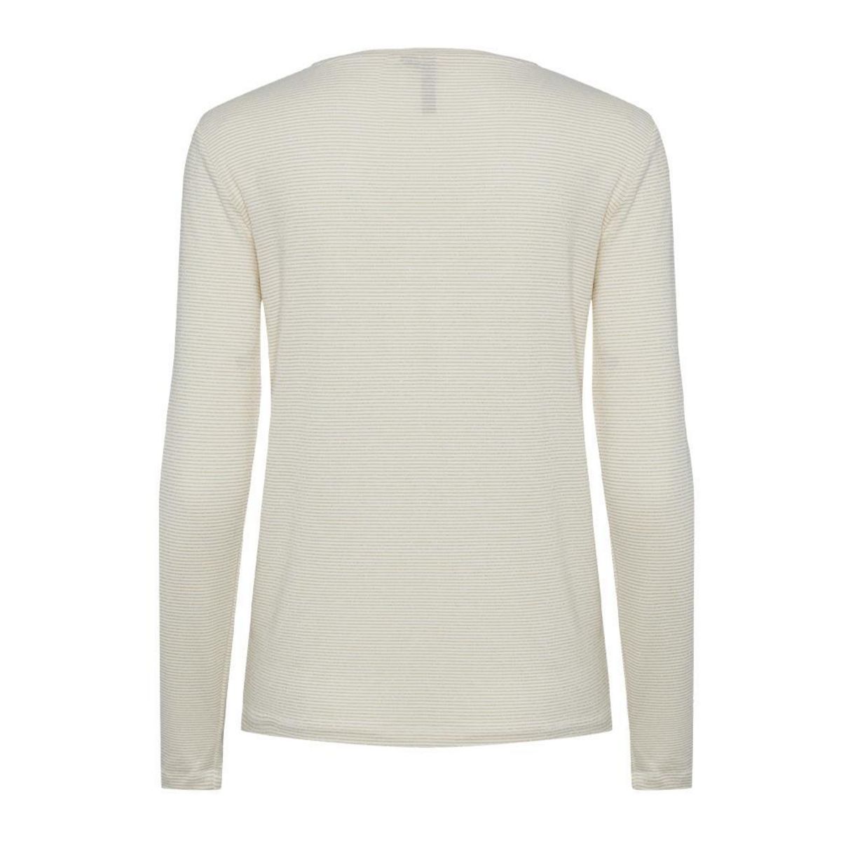 Pieces T Shirt Manches  ongues Blanc/ Femme Pieces Billo