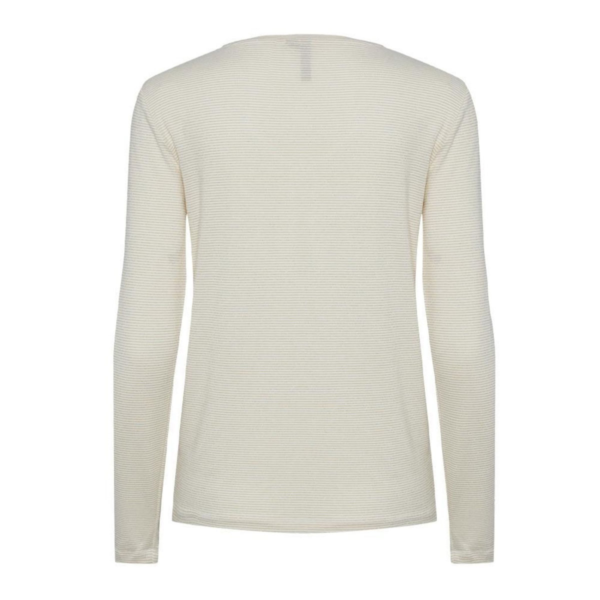 Pieces T Shirt Manches  ongues Blanc/ Femme Pieces Billo