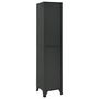 Voir la diapositive 4 : VIDAXL Armoire a casiers Anthracite 38x40x180 cm Acier