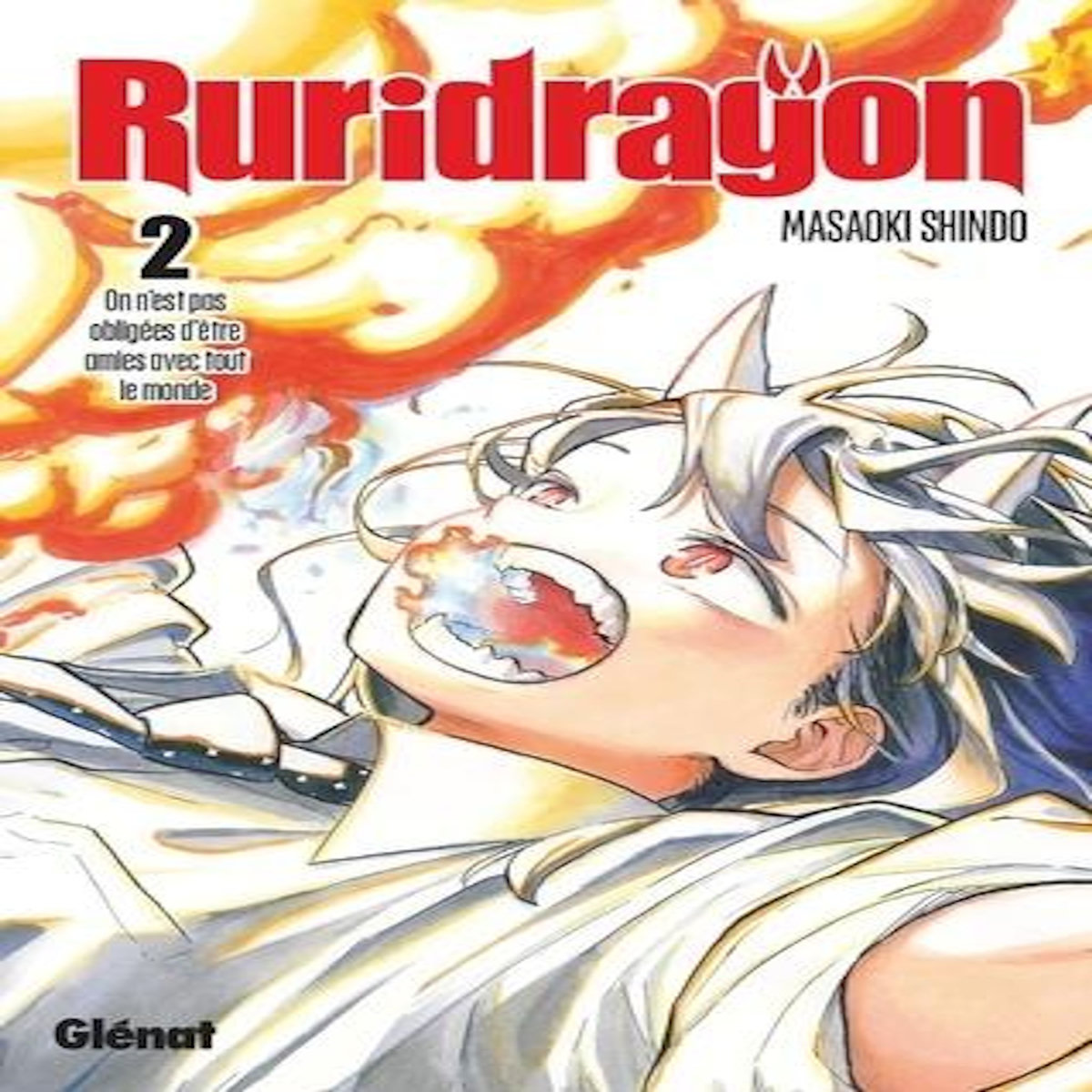 RURIDRAGON TOME 2 : ON N'EST PAS OBLIGEES D'ETRE AMIES AVEC TOUT LE MONDE. AVEC DES STICKERS EN CADEAU !, Shindo Masaoki