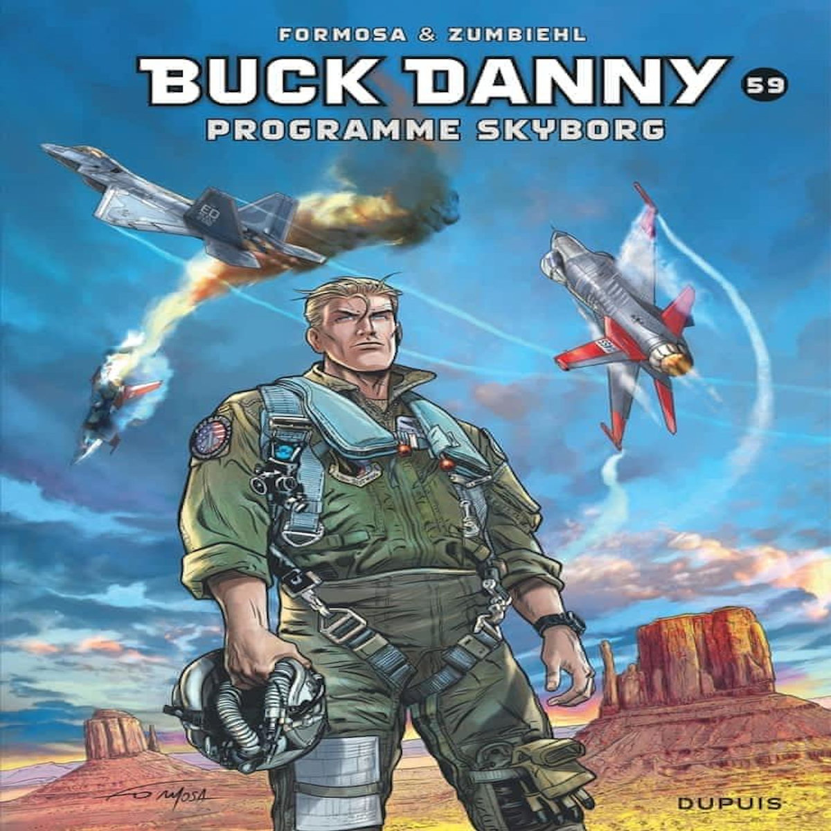 BUCK DANNY TOME 59 : PROGRAMME SKYBORG, Formosa Gil