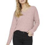 Vero Moda Pull  Femme Vero Moda Crewlefile. Coloris disponibles : Rose