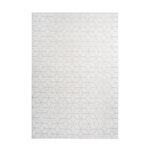 Paris Prix Tapis Shaggy Effet 3D  Vivica  Blanc & Crème. Coloris disponibles : Blanc