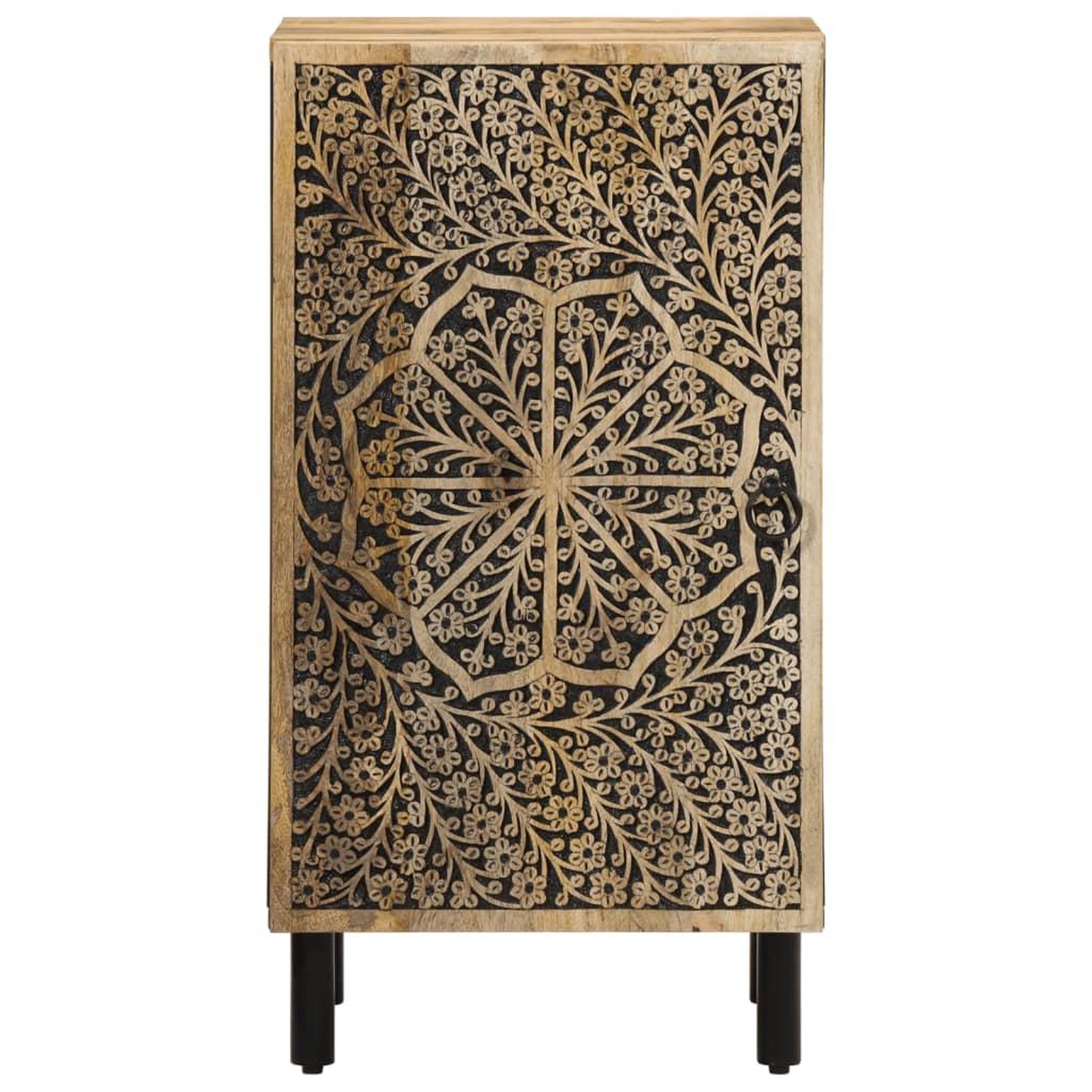 Voir la diapositive 3 : VIDAXL Armoire laterale 40x33x75 cm bois massif de manguier