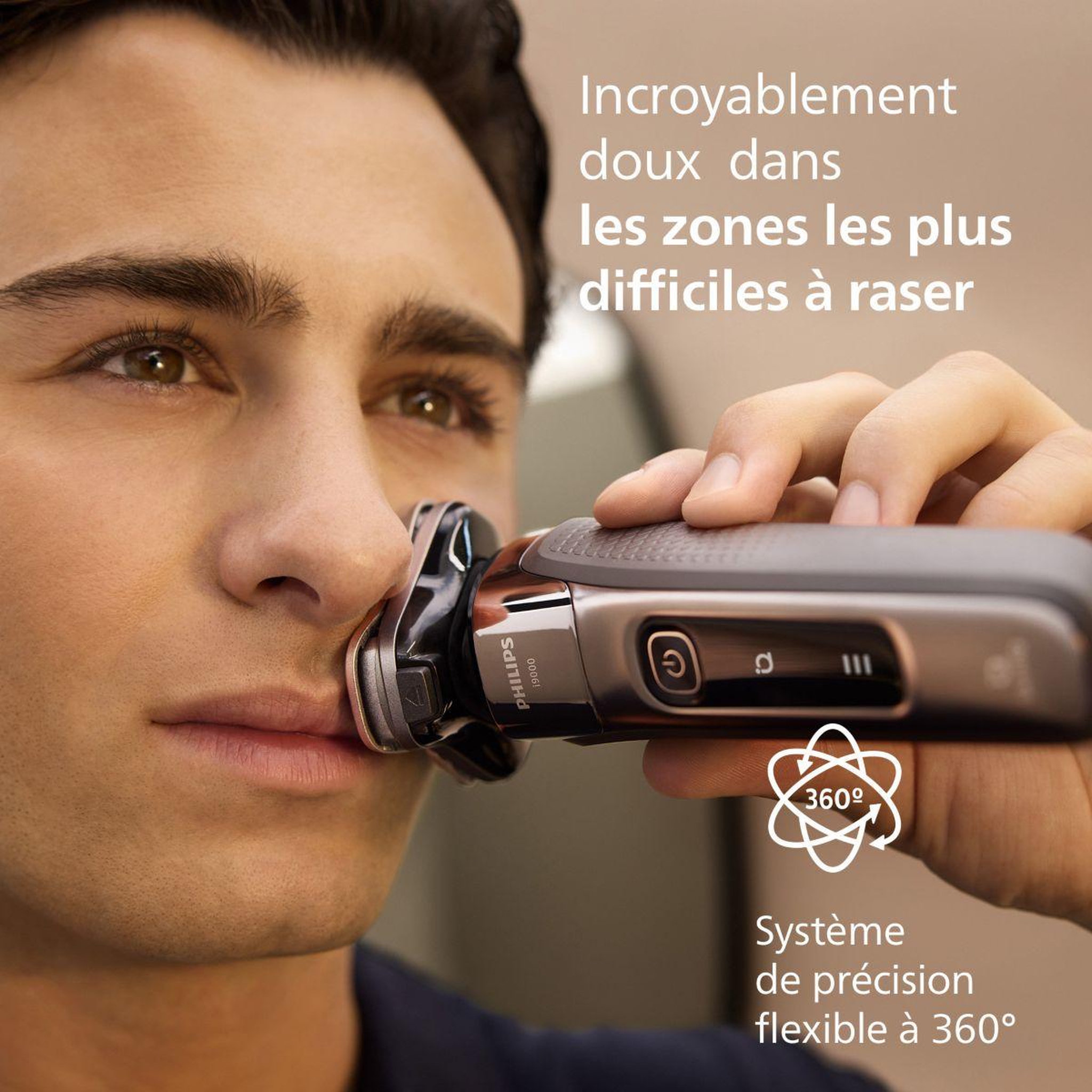 Voir la diapositive 5 : Philips Rasoir électrique serie 9000 x9000/30